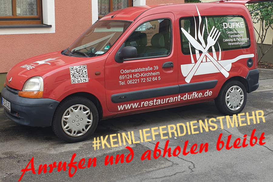 Restaurant DUFKE - kein Lieferdienst mehr Restaurant DUFKE - kein Lieferdienst mehr