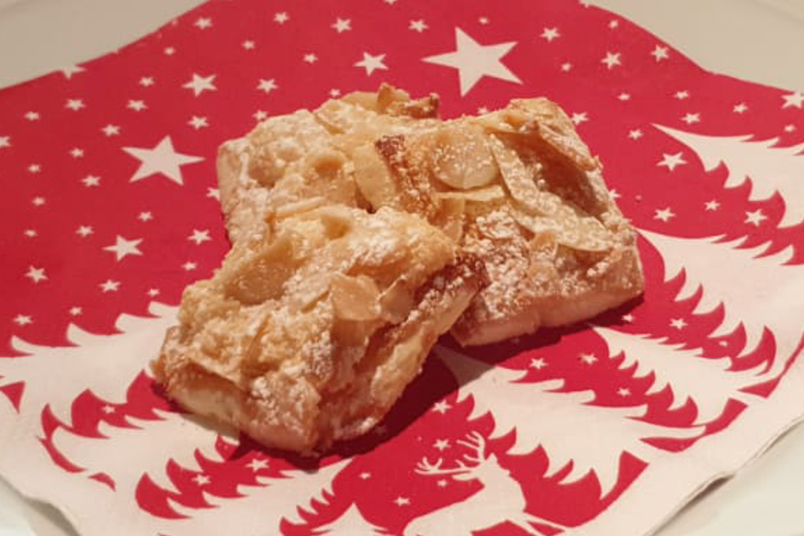 Mandelknusperplätzchen Restaurant DUFKE Keksfee - Mandelknusperplätzchen