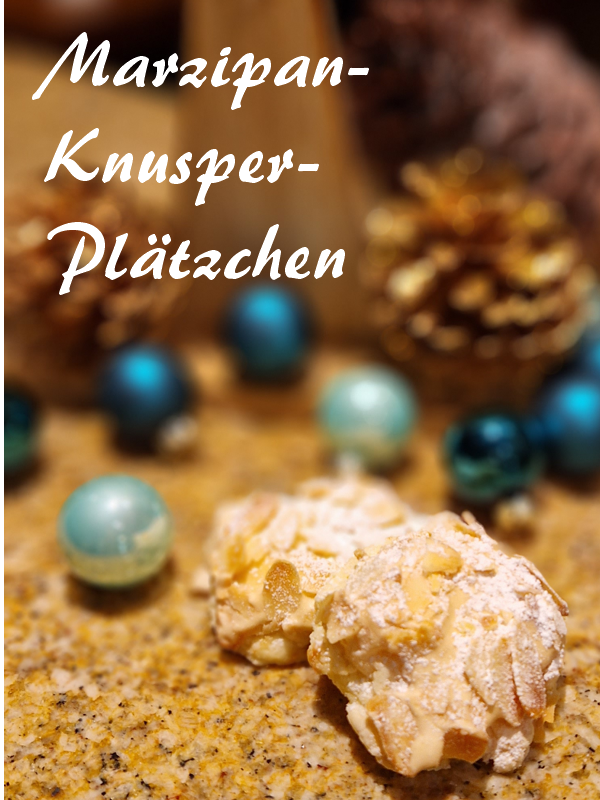 Restaurant DUFKE - Keksfee - Marzipan-Knusper-Plätzchen