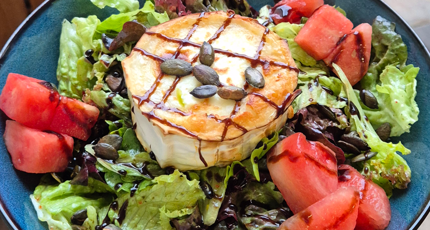 Restaurant DUFKE Salat a la Tiina