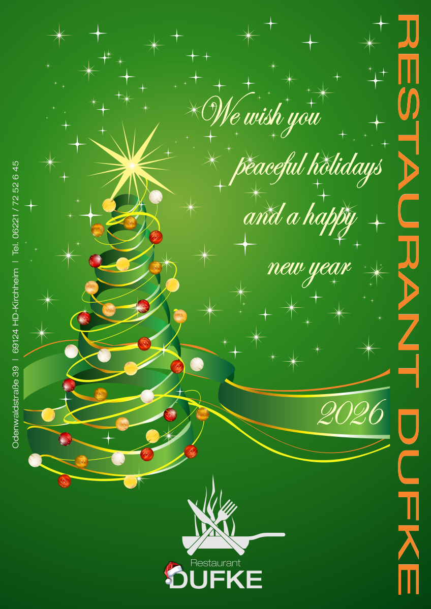 Restaurant DUFKE - Christmas card